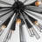 Tyshai 33.8" W 10-Light Sputnik Sphere Chandelier with Sloped Ceiling Adapter-1535703439