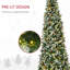 Arbre de Noël artificiel 9 pi avec lumières