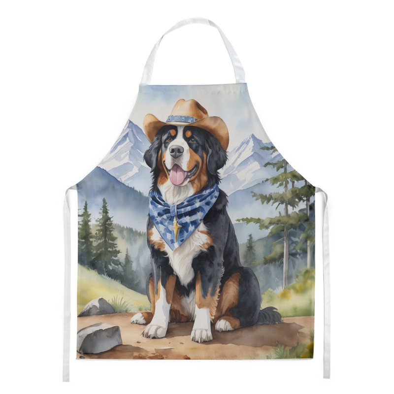 No Pattern Bib Apron