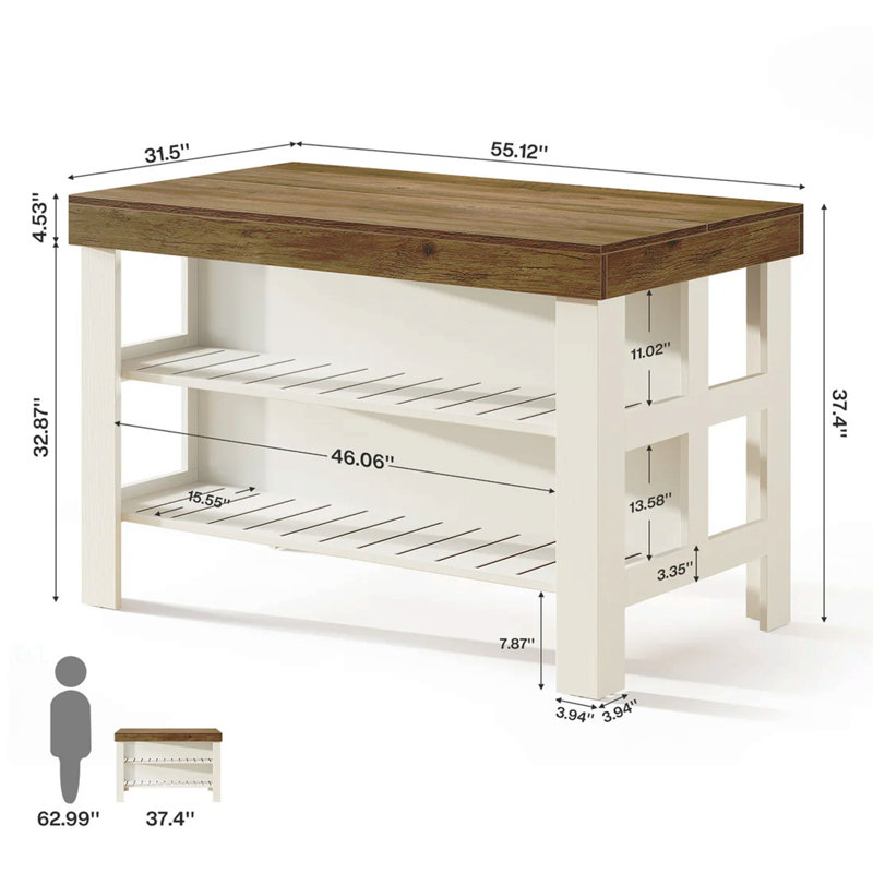 Îlot de cuisine, comptoir de cuisine, table de bar