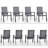 Leonard Stacking Aluminum Patio Dining Armchair-108287849
