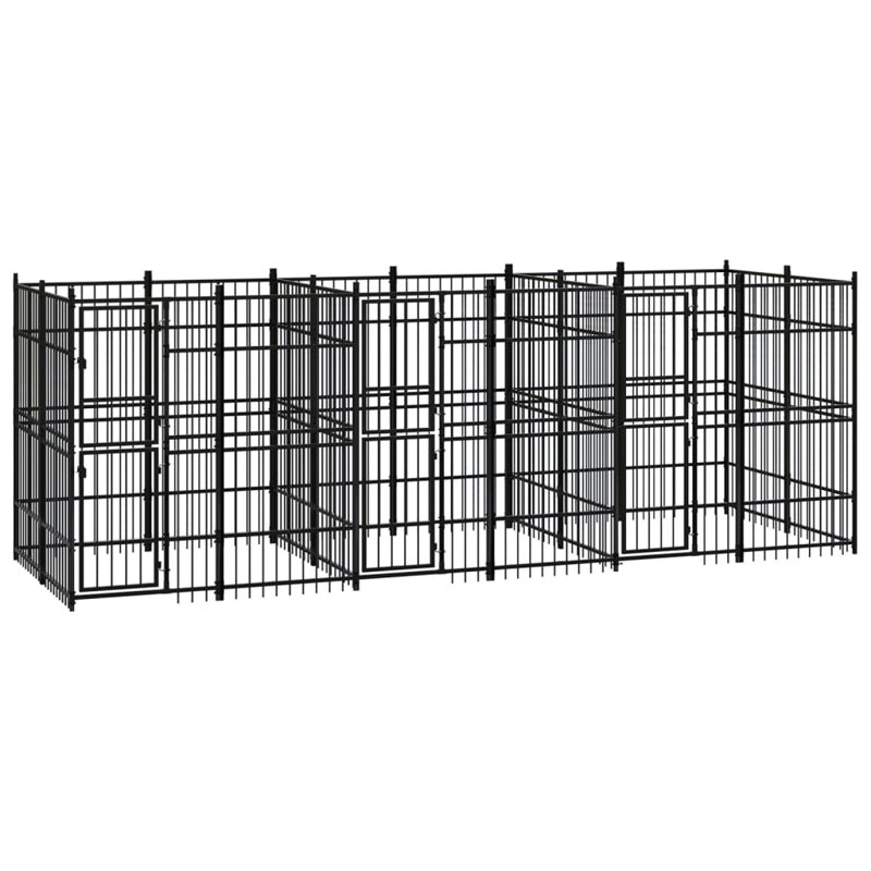 Hinesville Pet Crate, 200cm H x 576cm W x 192cm D