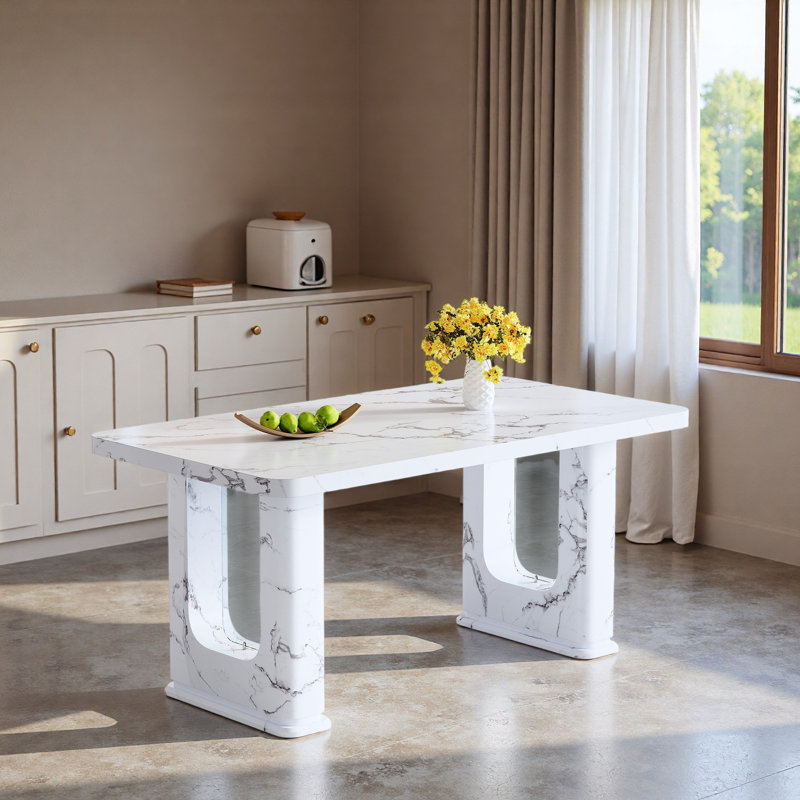Table de salle à manger 64,5 po x 35,4 po