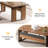 L-Shaped Iron Executive Desk