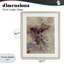 «Dust Abstract» avec impression géométrique encadrée sous verre, design par Gemma Bardot-1861156638-1861156632