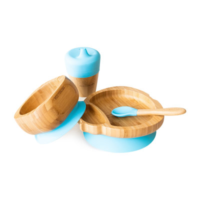 Bamboo Ladybird Plate Gift Set