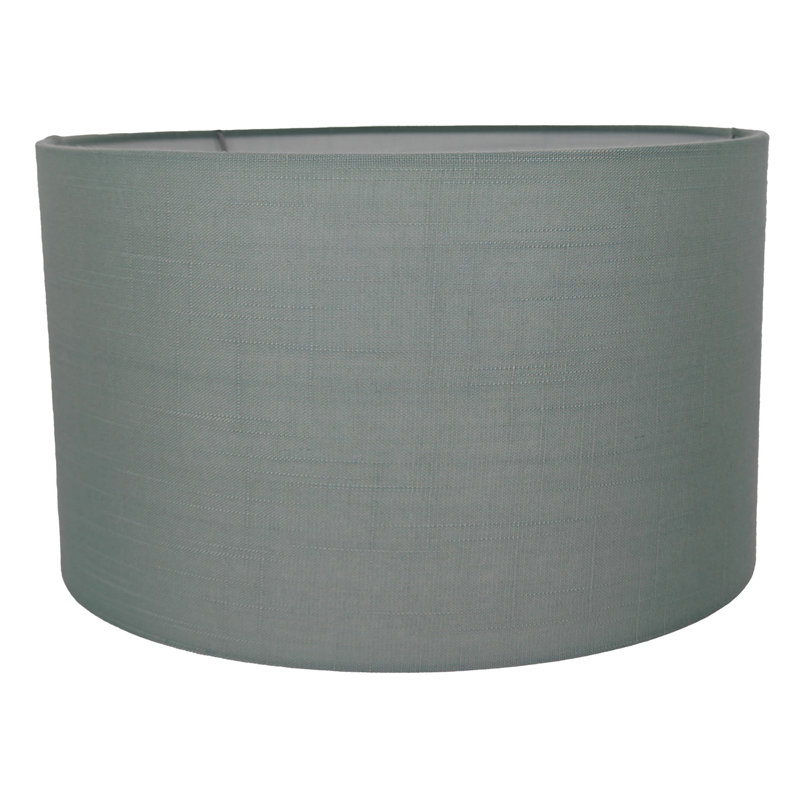 Abat-jours cylindriques 15 po en haut x 15 po en bas x 9 po, Bleu sarcelle
