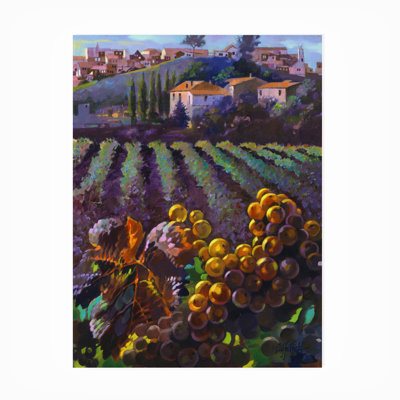 Toile d'extérieur «View of Tuscany» Clif Hadfield