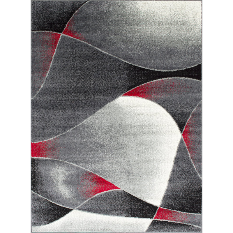 Hartlepool Abstract Indoor Rug, Rectangle 5' x 7'