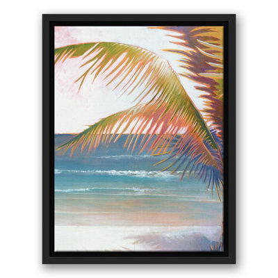 «Sunset Palm», reproduction sur toile