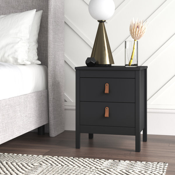 Charlestine 2 Drawer Nightstand