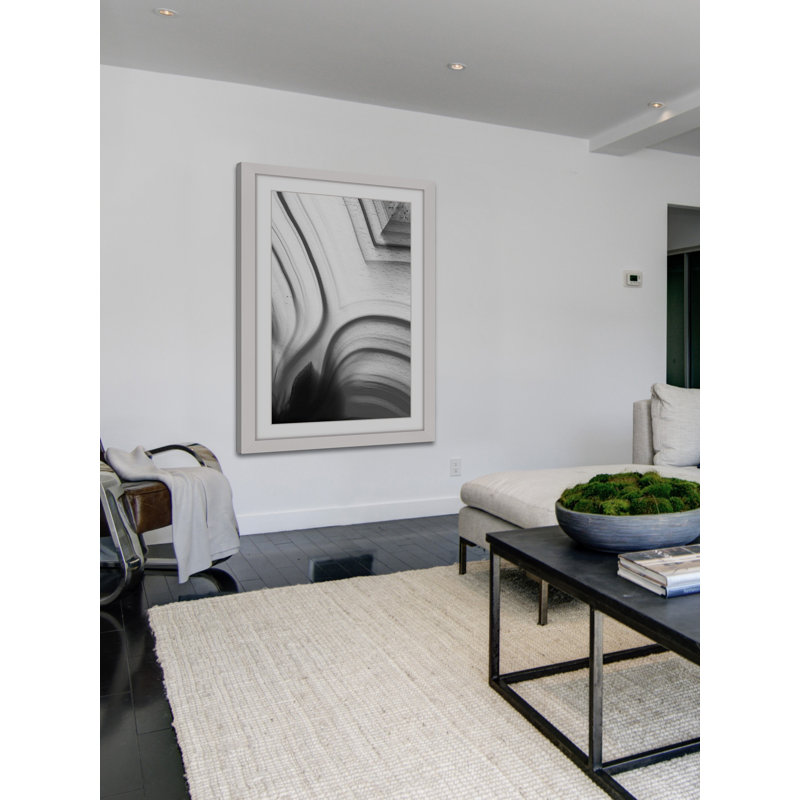 Single Picture Frame Print, 61cm H x 41cm W, White