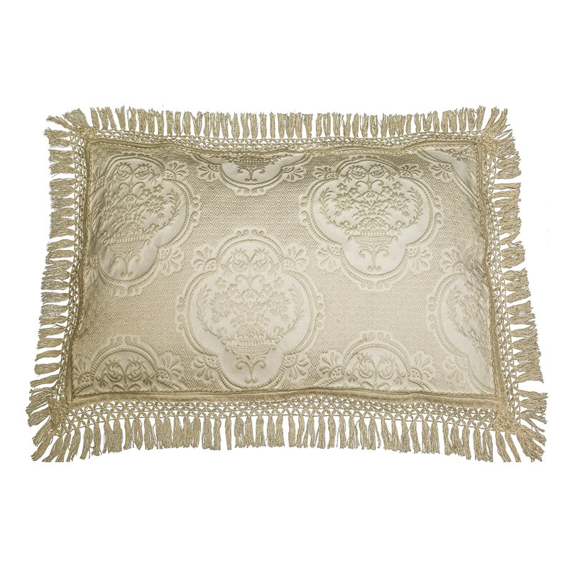 HYDE PARK Polyester Sham, Ivory, Standard/Twin