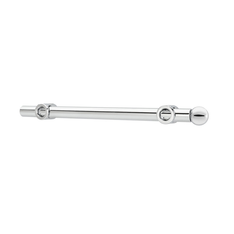 Organisateur de tringle à valet coulissante Rev-A-Shelf, Chrome chrome, 12 pouces