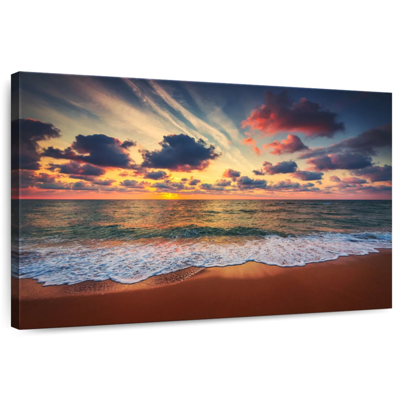 Jamaican Ocean Gillard, 20" H x 30" W