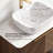 48" Freestanding Bathroom Vanity with 3D Textured Wood Veneer Doors, Carrara White Sintered Stone Top & Volakas Vessel Sink-1476463814