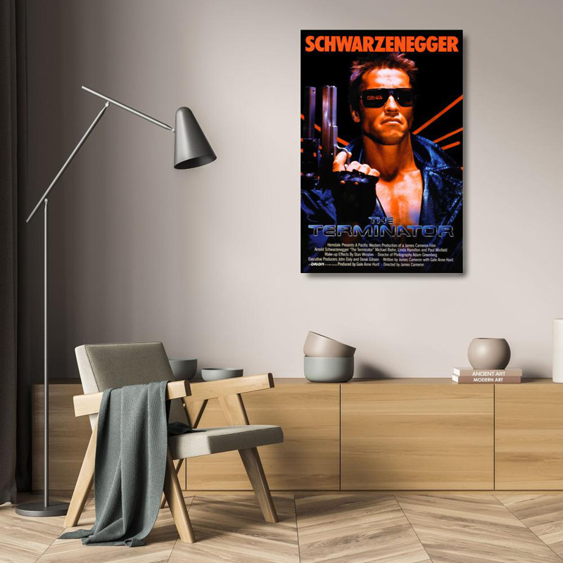 The Terminator, 24" H x 16" W