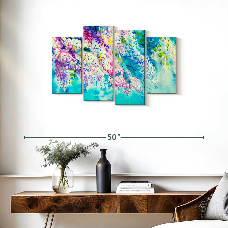 Harnek Wisteria Flowers, H 22 po x l 36 po