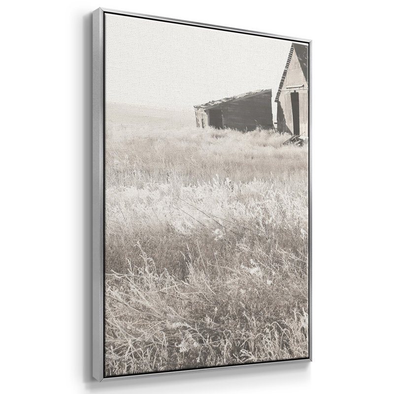 Neutre grange - Toile encadrée multi-pièces, H 24 po x l 48 po x P 2 po, Argent
