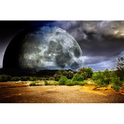 «Full Moon Dreamscape», impression sur toile tendue
