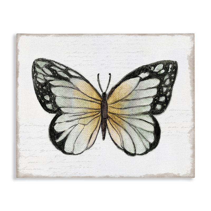 «Monarch Butterfly Visage», art mural par Janet Tava, H 16 po x l 20 po