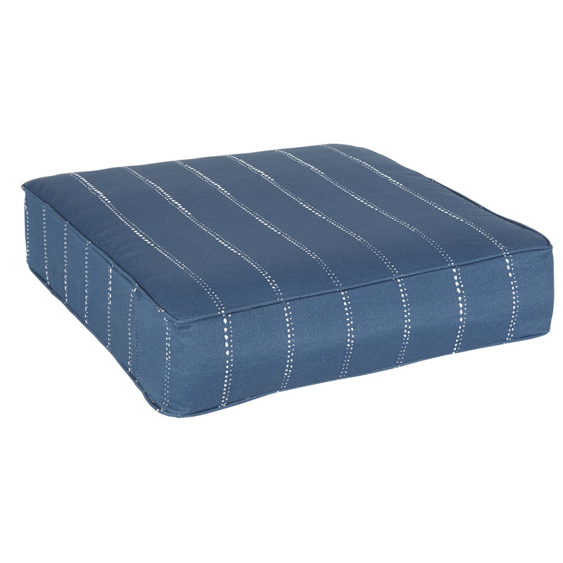 Coussin de siège Wooley, Bleu marine
