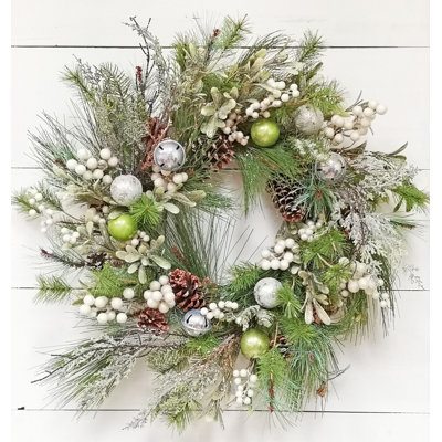 Pine & Mix Bell Wreath