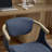 Wathen Fabric Upholstered Swivel Dining Arm Chair-1371653921