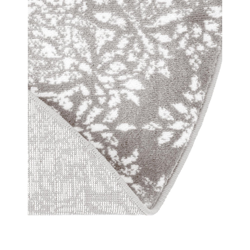 Tapis gris clair Brandt Performance, Ovale 2 pi x 3 pi 1 po, Gris
