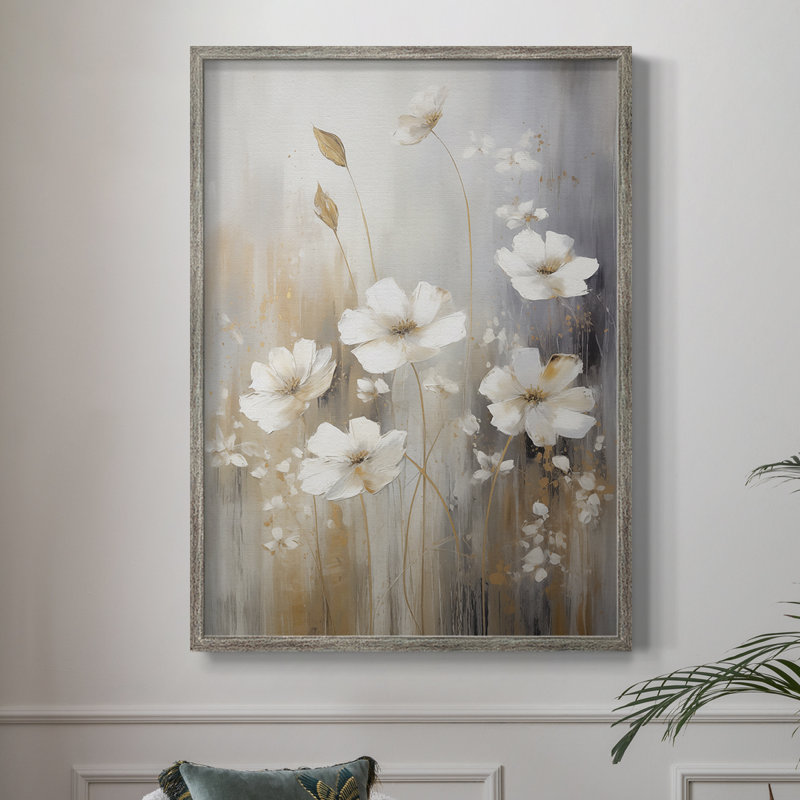 FLORAL Series CCCXXIII Framed Print - Solid Wood