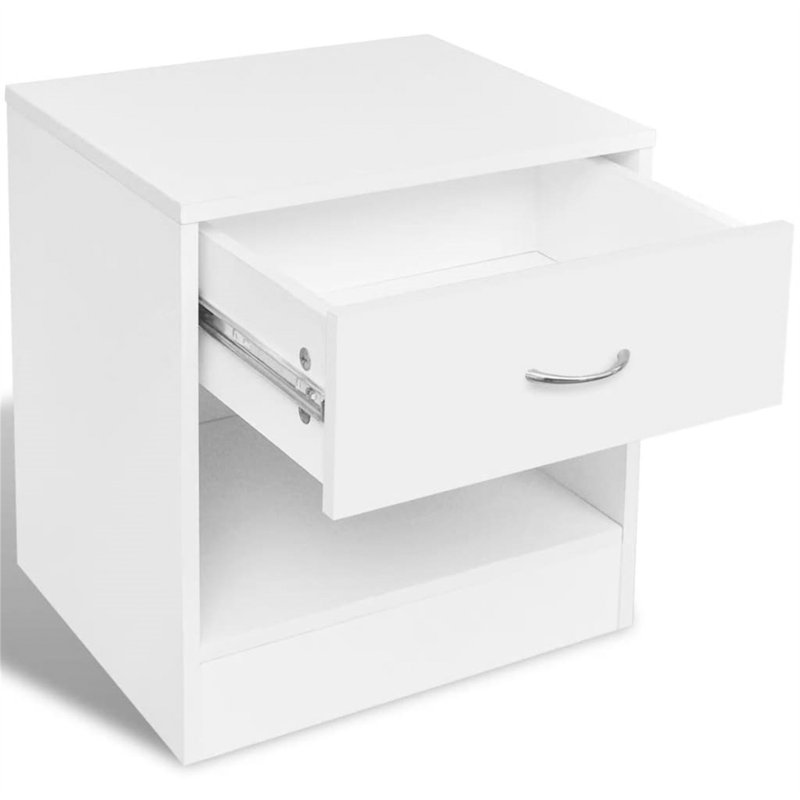Mokszycki 36.5cm W Manufactured Wood Bedside Table
