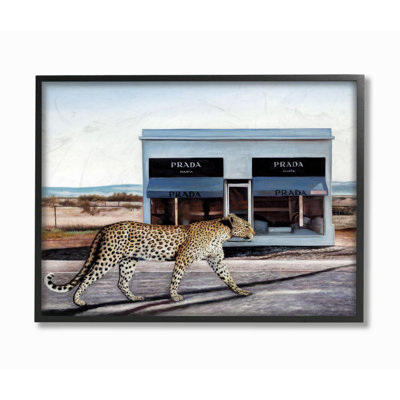 «Fashion Store Cheetah Walk Safari Animal» par Daphne Polselli - imprimé