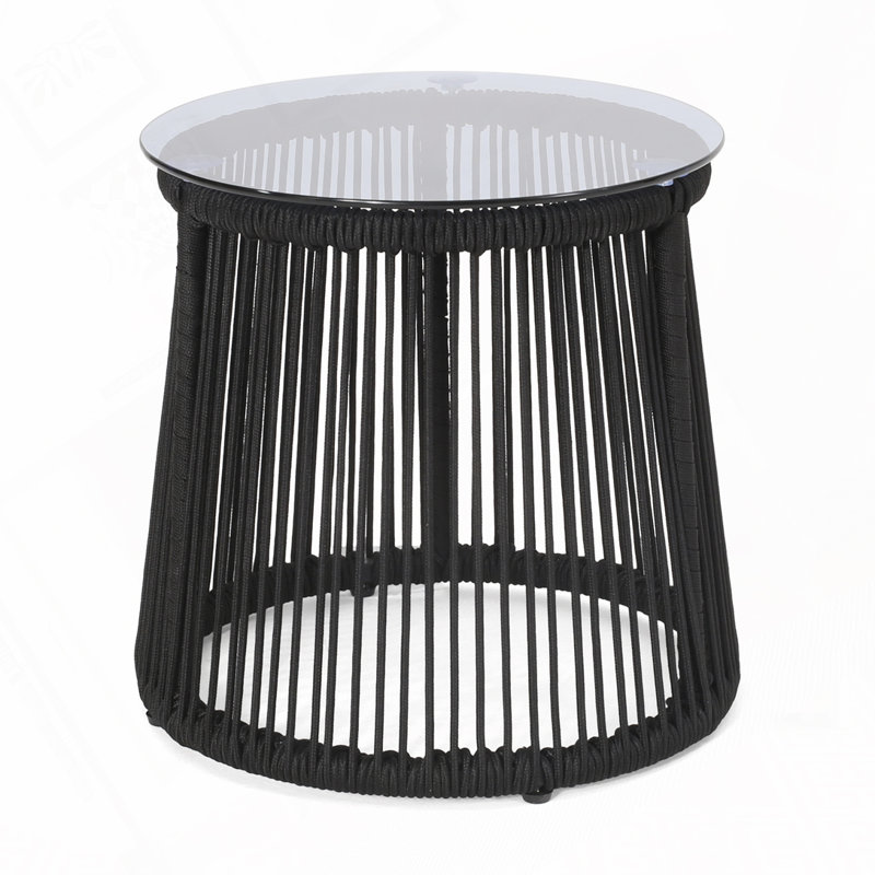 Outdoor Coffee Table, Black