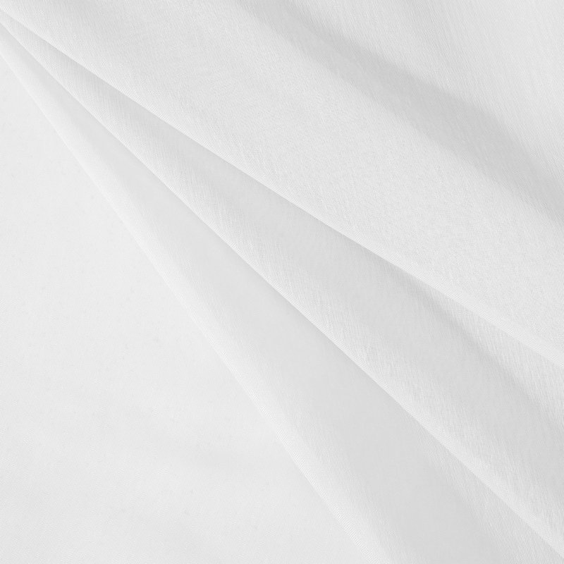 Rideau transparent synthétique, Blanc