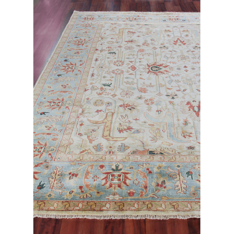 Antique Weave Serapi Wool Oriental Area Rug, Rectangle 9' x 12'