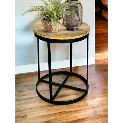 Camila Solid Wood End Table