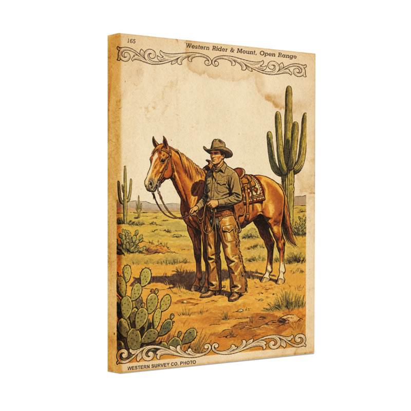 Fashion Rider Western et Mount Open Range, H 30 po x l 20 po