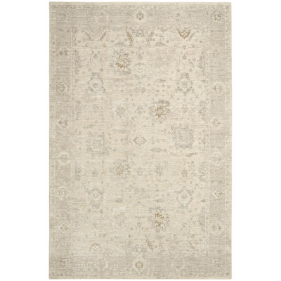 Nourison Moonlit 12' x 15' Ivory Grey Vintage Indoor Rug