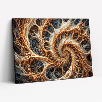 Ensemble de 1 toile murale d'art fractal