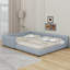 Lit plateforme tapissier grand et simple TG-1204999175
