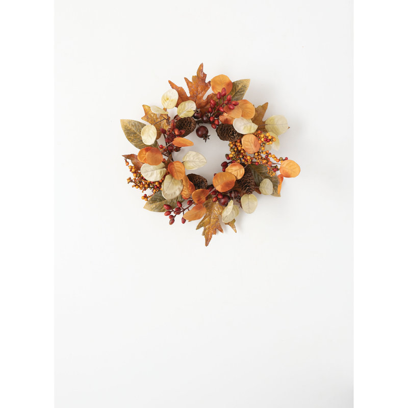 Couronne en polyester 17 po Harvest