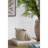 11.5X7x7" Sand And Cement Nautilus Shell Planter With Textured Beige Finish