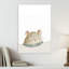 Curious Little Mouse Contemporary Animal Wall Art Print by Mathieu - Wrapped Canvas Print-1136255932