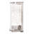 Cilindro Steel Flush Mounted Sconce