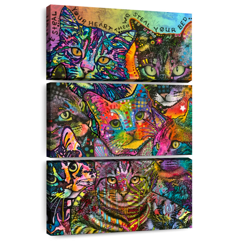 Brampt Bed Cats, 38" H x 24" W