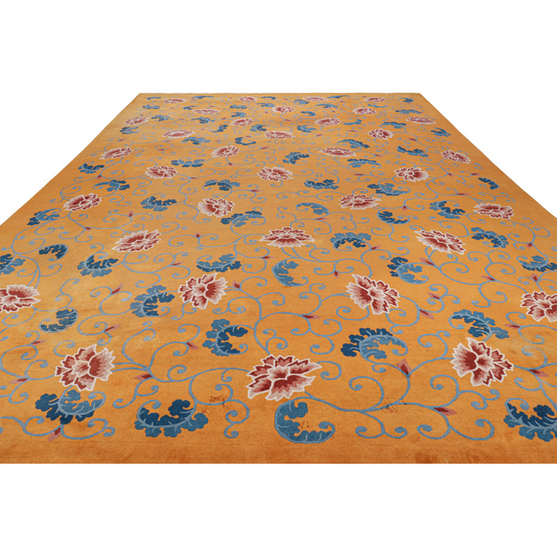 One-of-a-Kind 12’9”x18’1” Hand Knotted Area Rug