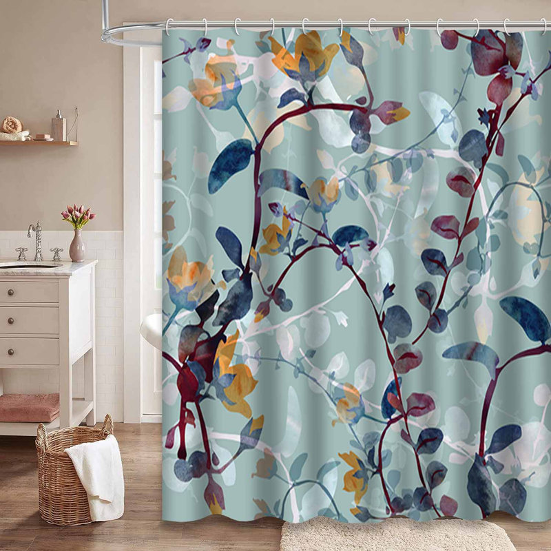 Rideau de douche Field Flowers, L 72 po x l 84 po
