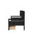 Daybed, Wood Slat Support, With Bedside Shelf And Two Drawers-1837104592-1837104598