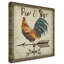 Deagen «Rustic Rooster Vane 4», impression sur toile tendue-30364480