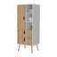 Grande commode Kimball, design moderne avec 2 tiroirs et beaucoup de rangement